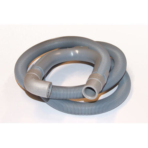 tubo scarico lavatrice con curva 150 cm.