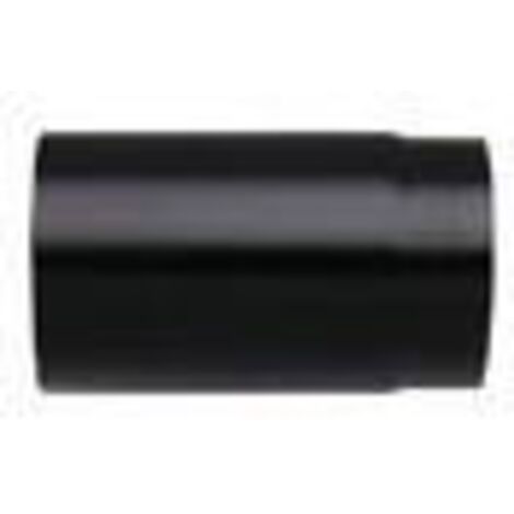 Tubo Smaltato Nero Plus - spessore mm 0,7 - Lunghezza: 25 cm - Diametro: Ø 13 cm