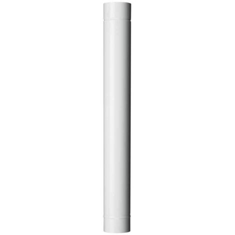 TUBO SMALTATO PER STUFA A LEGNA 'CLASSIC' Ø 130 mm - 100 cm - Col. bianco - SAVE