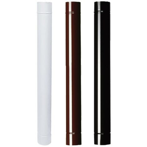 TUBO SMALTATO PER STUFE CM 100 Ø 8 BIANCO