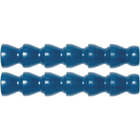 Tubo snodato, misura 1/2 pollice, totale L.276 (2x138) mm sacchetto con 2 pezzi LOC-LINE