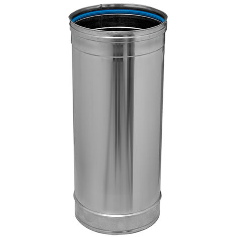 TUBO SP/SW INOX 304 430X100MM C/JUN.SILI - 225490