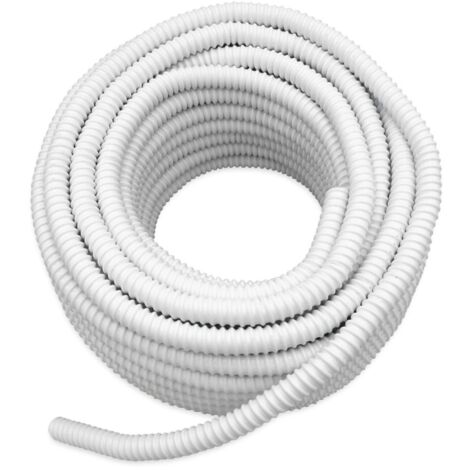 Tubo spiralato in PVC plastificato autoestinguente per lo scarico condensa dei condizionatori - ø 16 mm - Rotolo da 25 mt (prezzo a metro - acquisto min. 25 metri e multipli) 00000052015