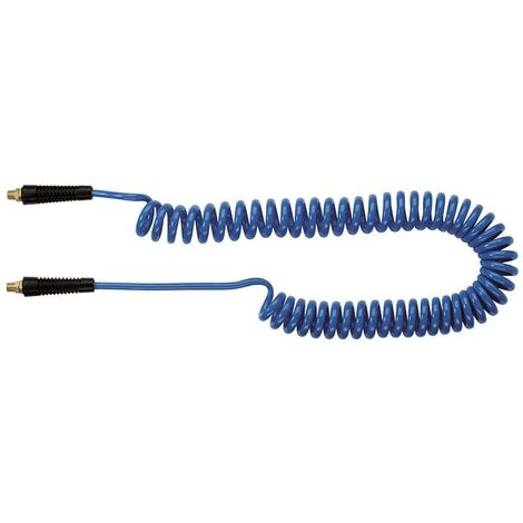 Tubo spirale poliuretano 10x6,5 10 mt 1/4 aria compressa x compressore