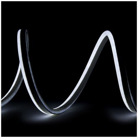 Tubo Striscia LED "Neon Flex" 8W 170Lm 4200ºK 80LEDs/M 8W/M 24VDC IP66 x1M 40.000H [CR-NEON80-24-W