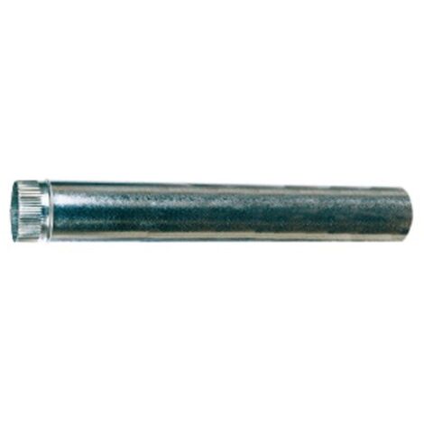 TUBO STUFA ZINCATO 0,8 MM