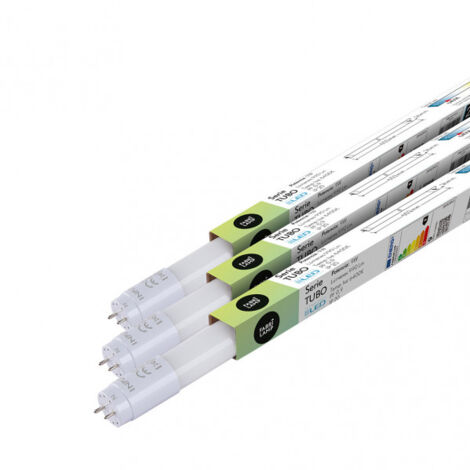 tubo t8 9w 900lm 6400k fabriplus 60x2,6x2,6 cm
