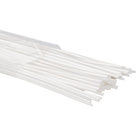 Tubo termorestringente 2,4 mm - bianco - 50 pezzi