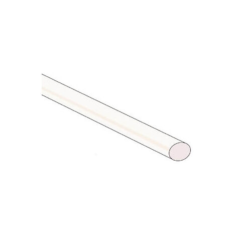 Tubo termorestringente 4,8mm 1mt trasparente