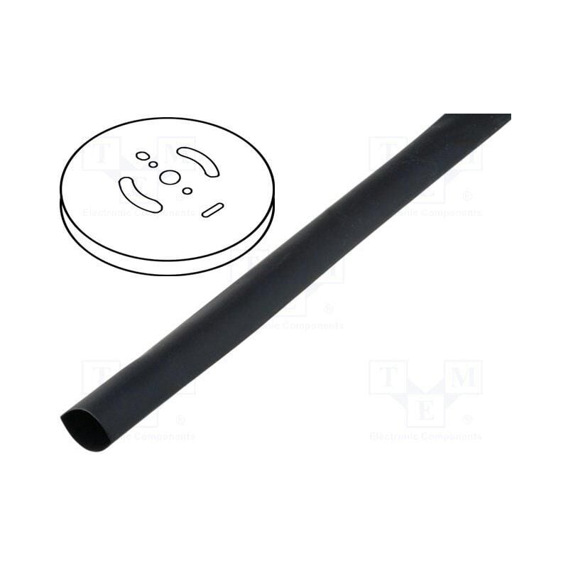 

Tubo Termorretráctil 1,6mm NEGRO (150m)
