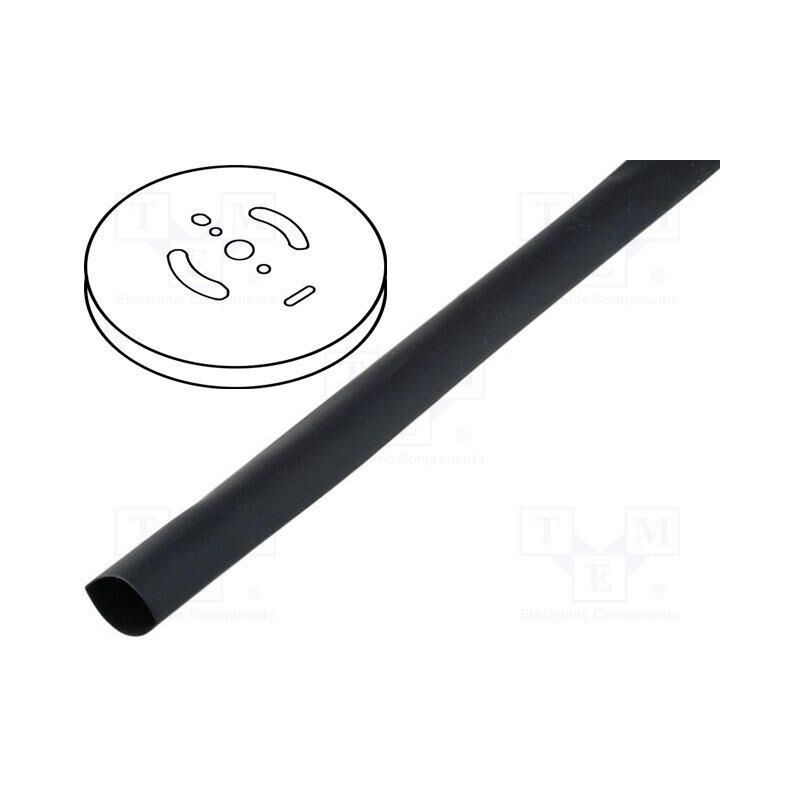 

Tubo Termorretráctil 3,2mm NEGRO (150m)