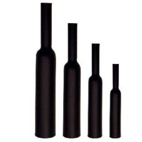 Tubo termoretractil negro 30mm precio x metro
