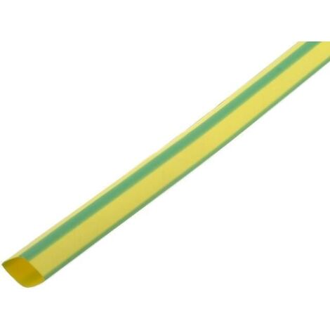 Tubo Termorretráctil  4,8mm AMARILLO/VERDE 1m