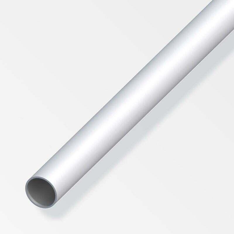 Image of Alfer Aluminium Gmbh - Tubo tondo alfer aluminium 10x1mm lunghezza 2m argento - 05023