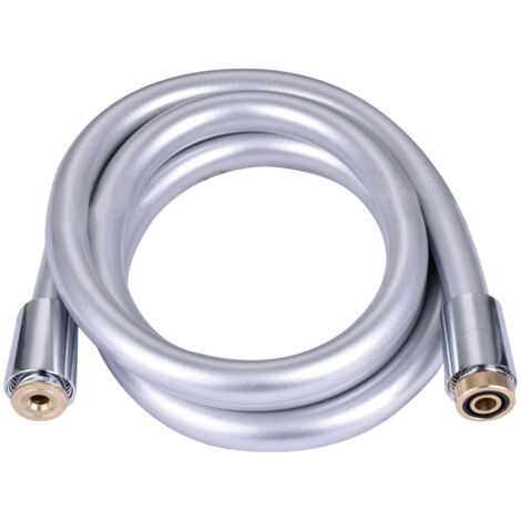 Tubo tondo doccia silver antitorsione - Lunghezza: 150 cm
