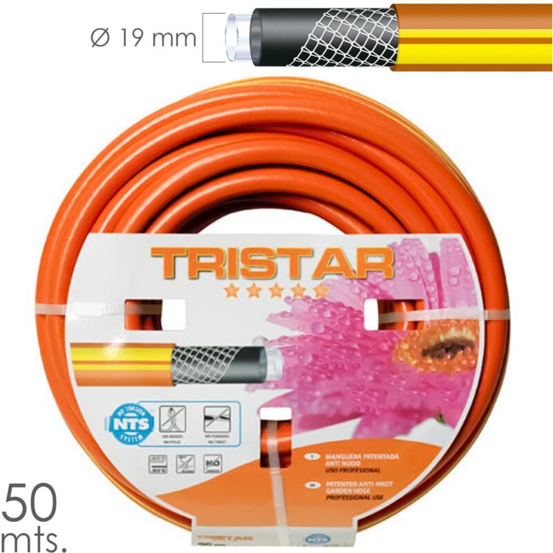 

Manguera Tricotado No Torsion 19 mm. - 3/4' Rollo 50 metros