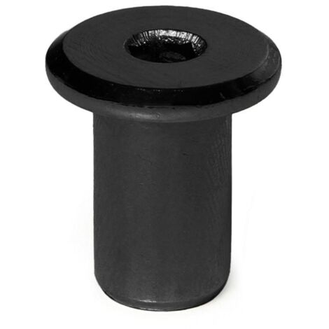 tubo union cegas cabeza plana d9 m6-15 negro cab.d15 huella allen 4mm