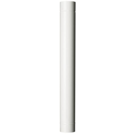 TUBO X STUFA CM.100 D.13 BIANCO. Prezzo per 1 pezzo.
