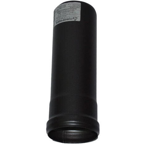TUBO X STUFE PELLET NERO  8X25CM