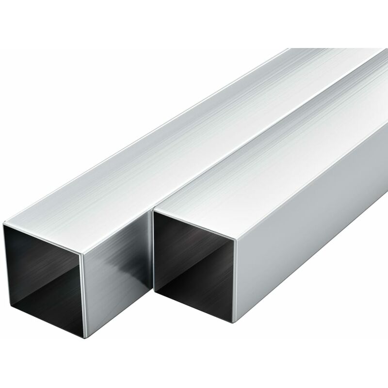 

Tubos de aluminio cuadrados 6 unidades 2 m 30x30x2mm