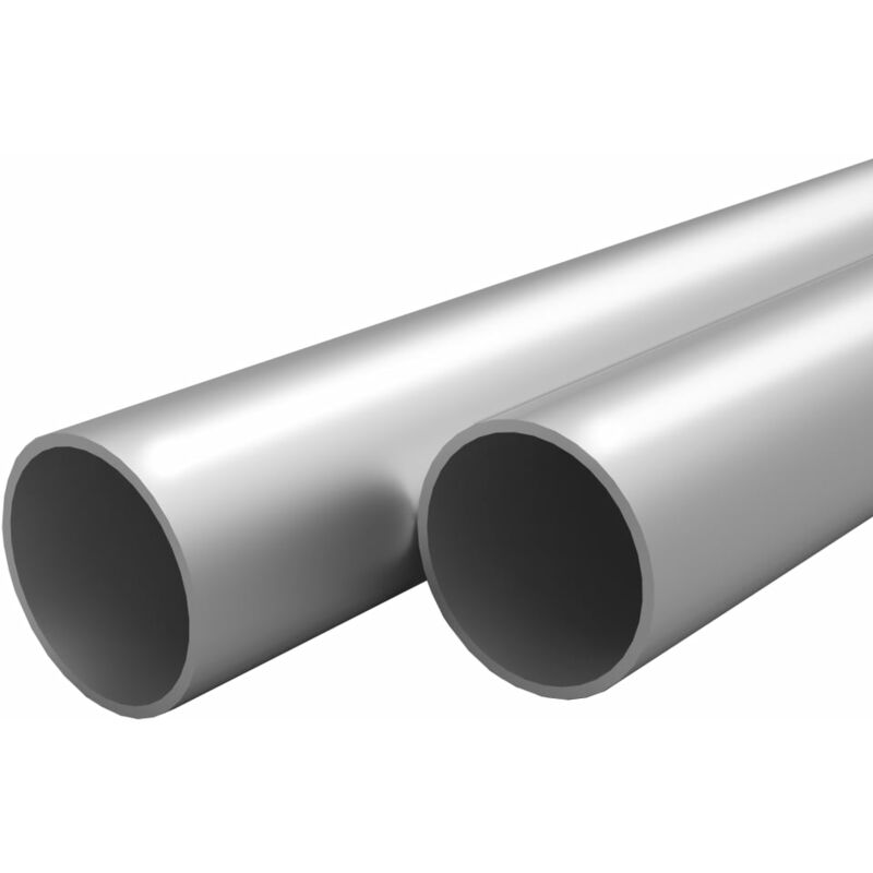 

Tubos de aluminio redondos 4 unidades 2 m Ø30x2mm