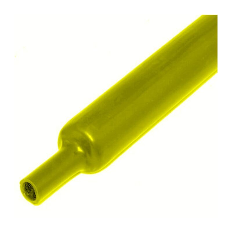 

Tubos Termoretráctiles sin Pegamento diámetro 19,0mm 2:1 Amarillo