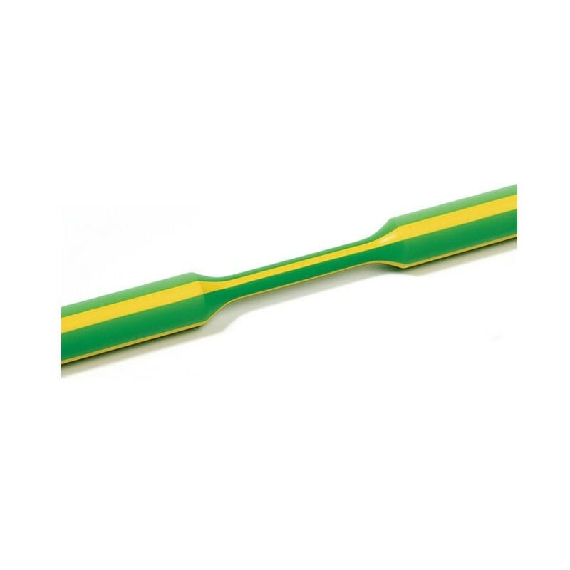 

Cembre - Tubos Termoretráctiles sin Pegamento diámetro 38,1mm 2:1 Amarillo/Verde carrete 50m