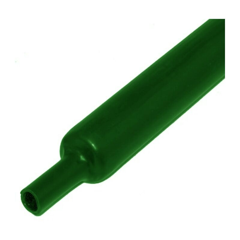 

Tubos Termoretráctiles sin Pegamento diámetro 6,4mm 2:1 Verde