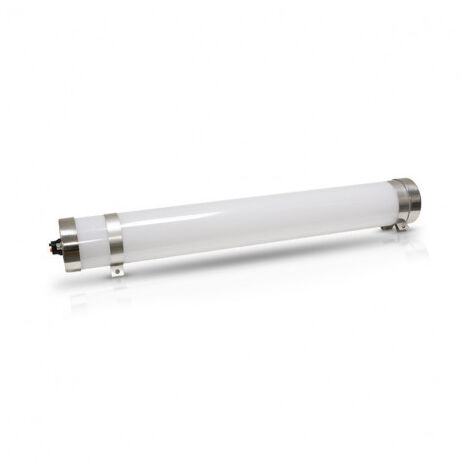 Tubulaire LED 60W (540W) IP67 Transparent 1500 mm Chainable Blanc jour 4000°K