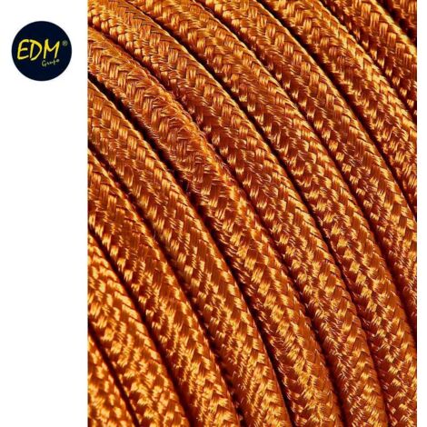 Tubular Cord-Kabel 2x0,75 mm C45 Gold 5 m