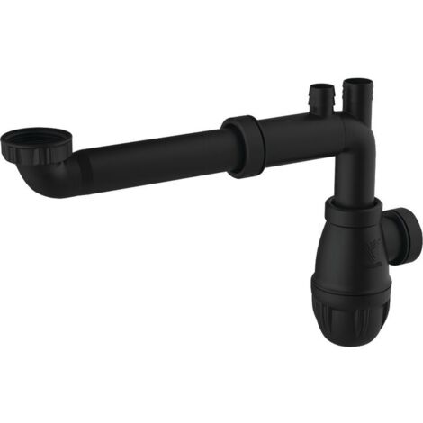 Tubulure de lavabo Connectic en matières recyclées - diamètre 32 mm - Hauteur 39 mm - Débit 36 l/min - Goodprint - Valentin
