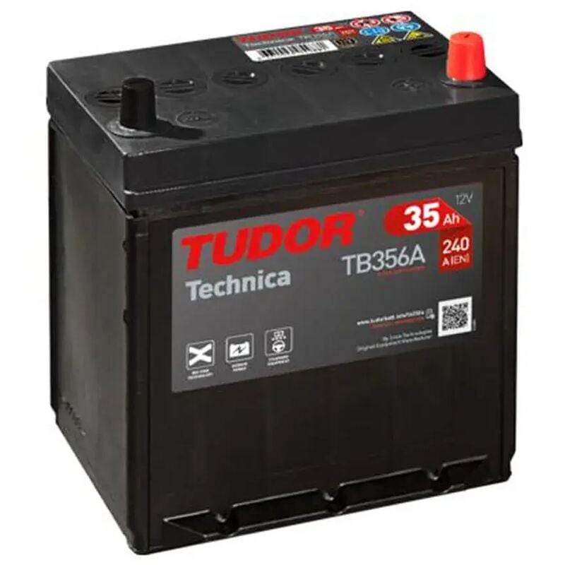 Tudor - TB356A Batería de Coche 35Ah 240A en