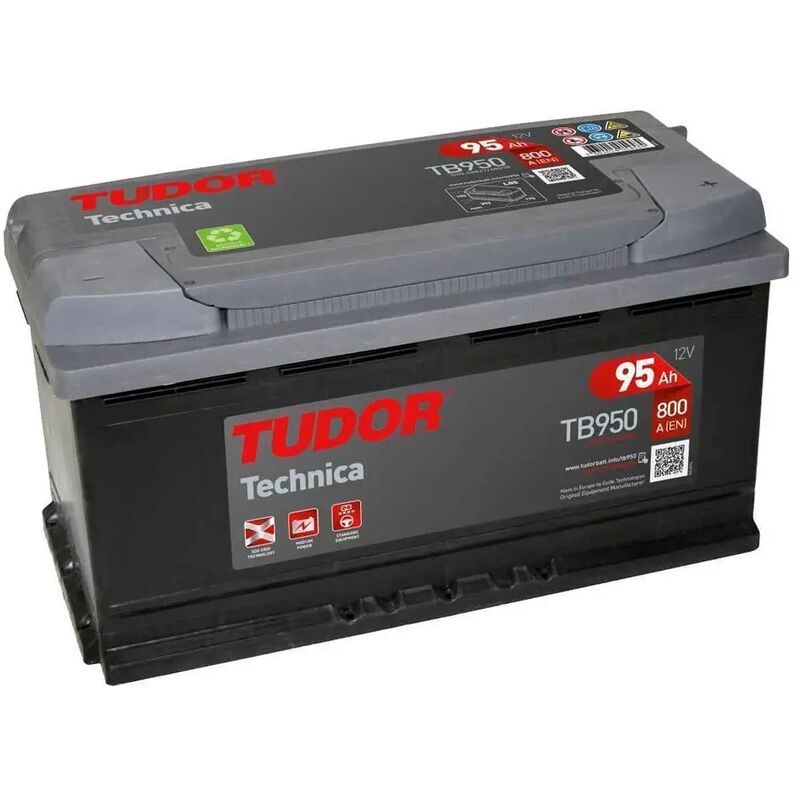 TB950 Batería de Coche 95Ah 800A en - Tudor