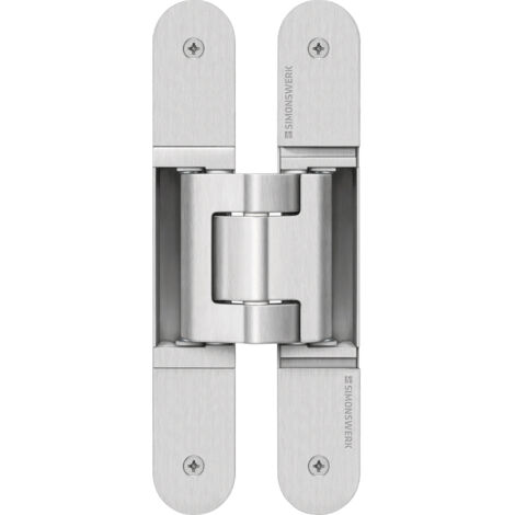Türband TECTUS TE 540-FR 3D, verdeckt, silberfärbig beschichtet Inhalt: 2 Stück