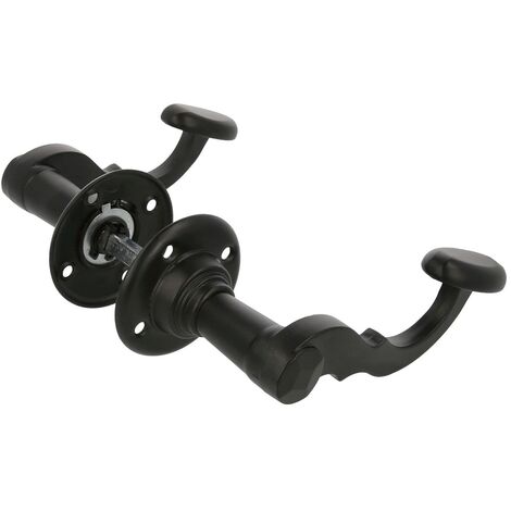 Türbeschlag schmiedeeisernes Design Türdrücker Drückerpaar Griffpaar Schwarz