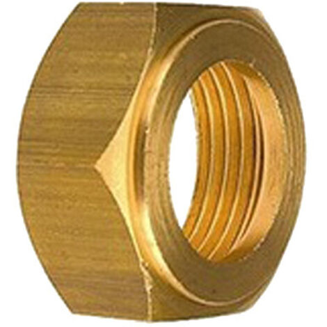 TUERCA COLLAR IMPULSADA 12/17 - 12 LATÓN - GARIS - D02004B