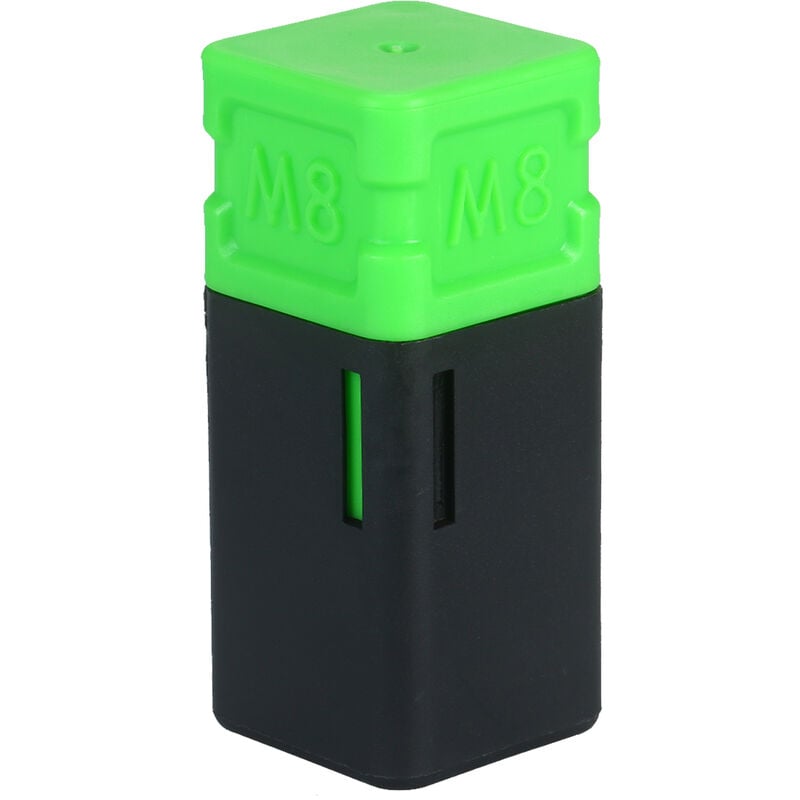 

Tuerca de remache surtida, pieza de pistola remachadora, mandril roscado, para remache de tuerca manual,Negro, M8