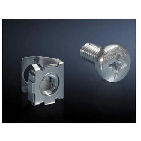 TUERCA DE RESORTE CON TORNILLO RITTAL 7000.990 ACERO 50 PZA(S)