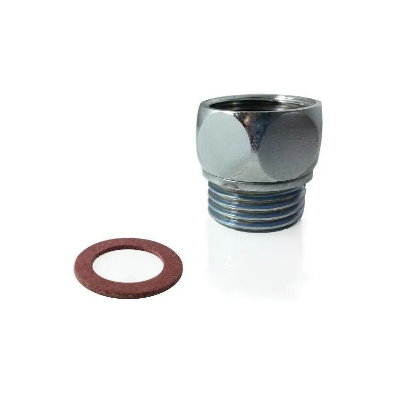 

Tuerca giratoria macho hembra cromada, accesorio suelto M15X21/F15X21