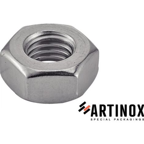 Tuerca hexagonal - Inox A2 M5 - Caja de 100