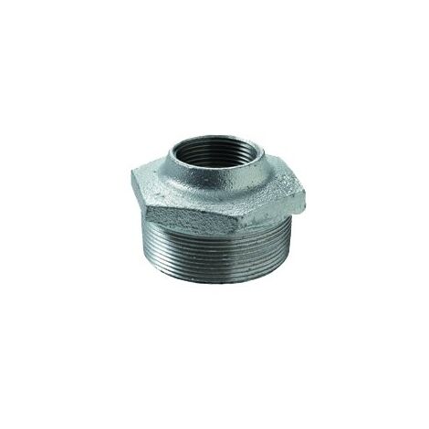 Tuerca reducida galvanizada 241- ATUSA Medidas: 2.1/2" x 2"