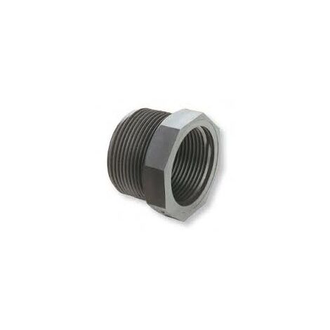 Tuerca Reductora Hexagonal De 1  1/4” ( Macho ) A 3/4” ( Hembra )