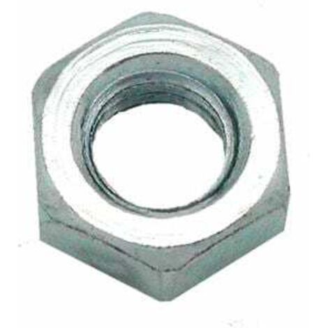 Tuerca Stoker hexagonal M8 galvanizada 9 unidades