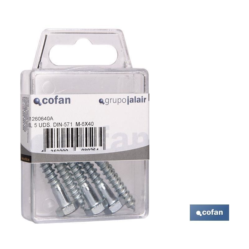 

Cofan - BL 4 UDS. DIN-571 M-8X60