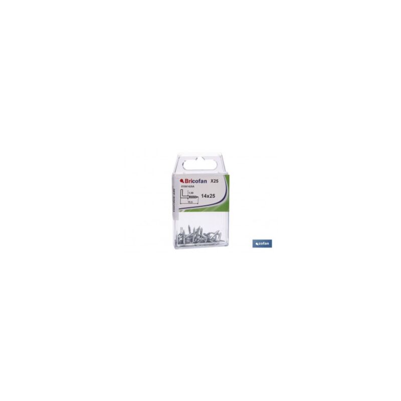 

Alcayata rosca bl 15 uds alcayata roscada 18x40 venta unitaria