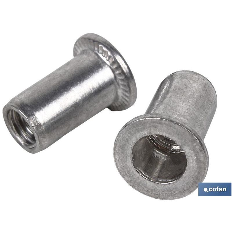 

Tuercas Remachables Aluminio Ancha M-3