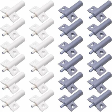 Türdämpfer für Küchen, Set mit 24 Möbeltürdämpfern, Türpolstern, Türdämpfern für Küchen, Türdämpfern aus Kunststoff, hohe Recyclingfähigkeit, hohe Festigkeit, reduziert Geräusche in Büroschränken.