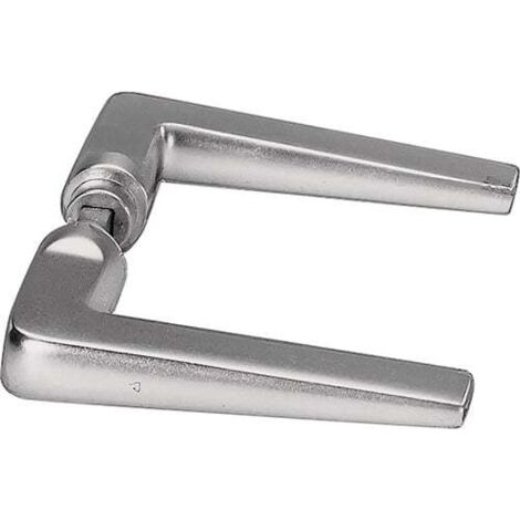 Türdrückerlochteil 465L LM F1/silberf.Schlosskästen ger.4-KT.8mm