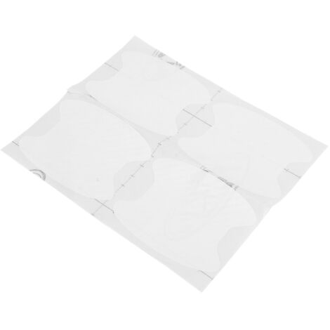 Türgriffabdeckungen aus Kohlefaser – 4er-Set (Weiß)