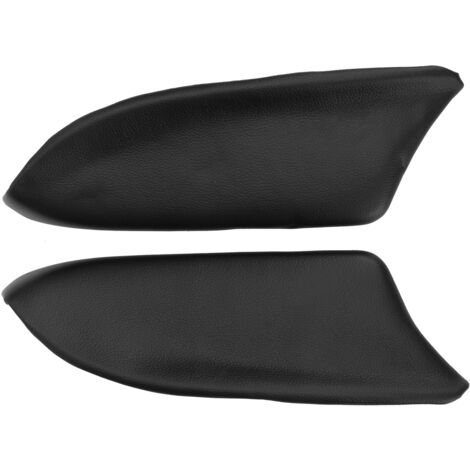 Türgriffe für Honda Accord (2008–2012) + Paar Türgriffabdeckungen + Leder-Vinyl